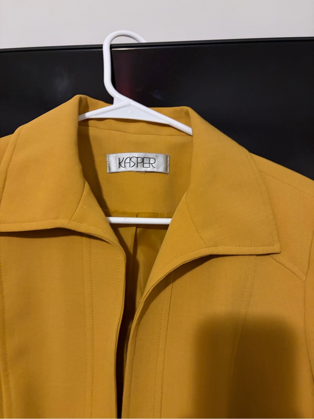 Kasper Women's Golden Yellow Blazer Jacket